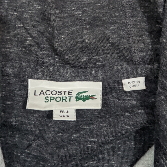 Lacoste hooded rain jacket - Picture 8 of 14